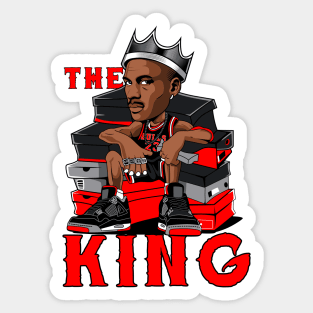 King Michael Jordan 23 Basketball Sticker